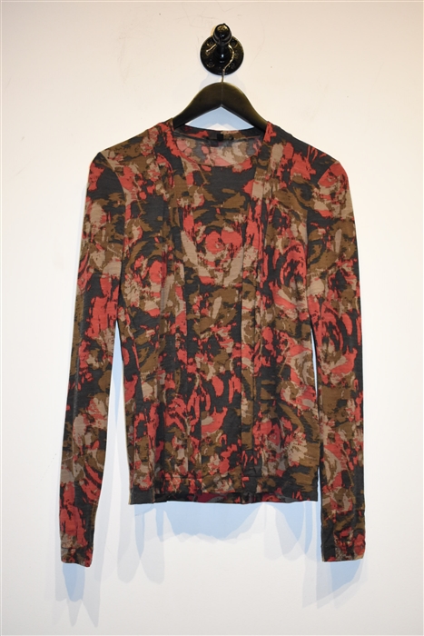 Abstract Print Etro Pullover, size 4