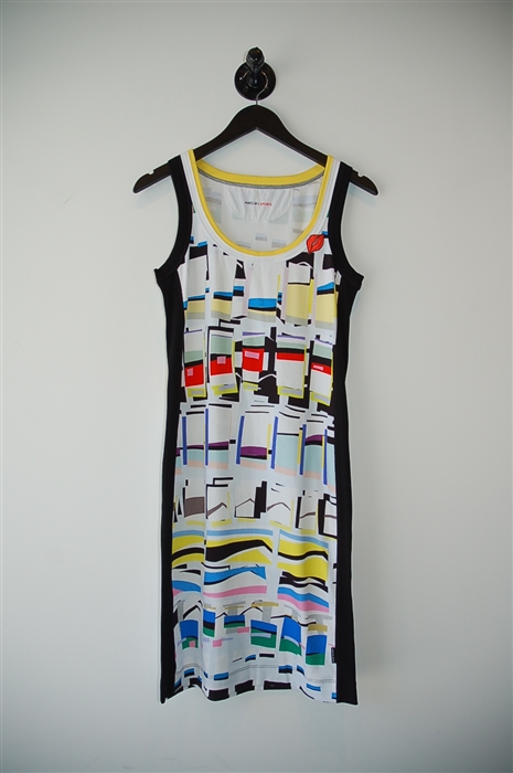 Abstract Print Marc Cain Sheath Dress, size M