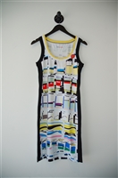 Abstract Print Marc Cain Sheath Dress, size M