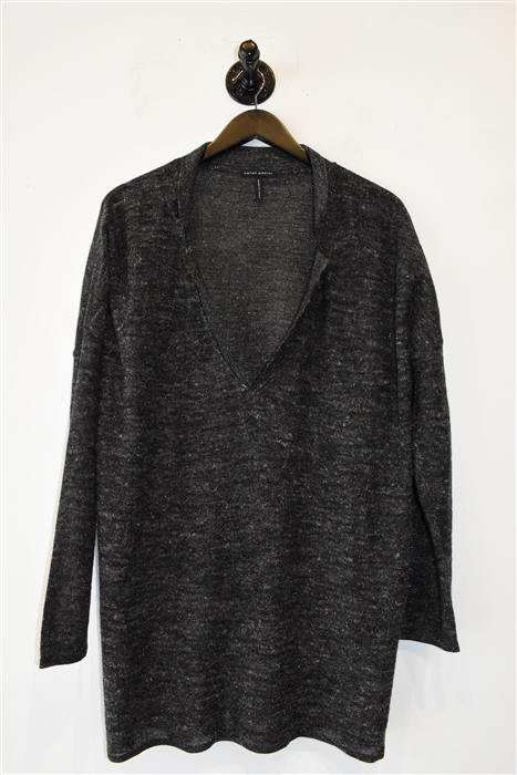 Charcoal Sarah Pacini Pullover, size O/S