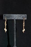 Gold Nina Ricci - Vintage Earrings, size O/S
