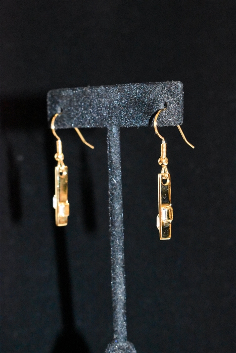 Gold Nina Ricci - Vintage Earrings, size O/S