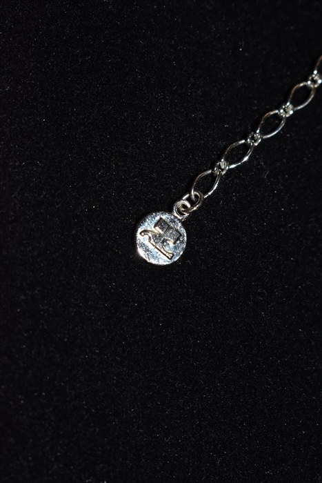 Silver Courreges - Vintage Necklace, size O/S