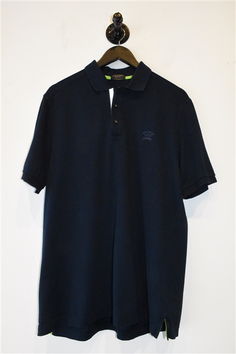 Navy Paul & Shark Polo, size L