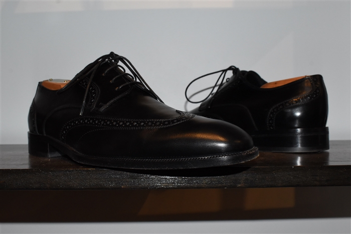 Black Leather Salvatore Ferragamo Derby, size 9.5