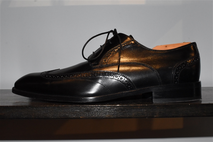 Black Leather Salvatore Ferragamo Derby, size 9.5