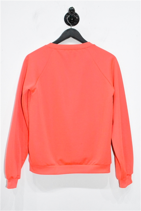 Neon Coral Kenzo Sweatshirt, size XS