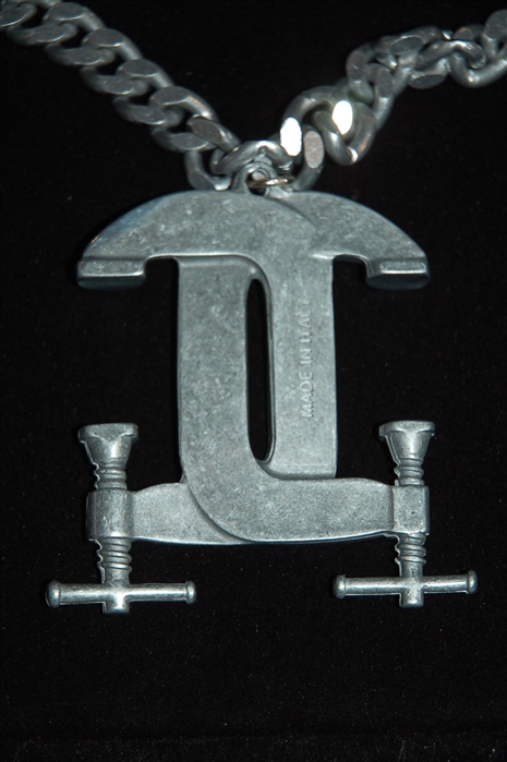 Silver Moschino Necklace, size O/S