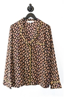 Paisley Diane von Furstenberg Pyjama Shirt, size M