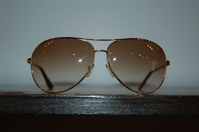 Gold Tom Ford Sunglasses, size O/S
