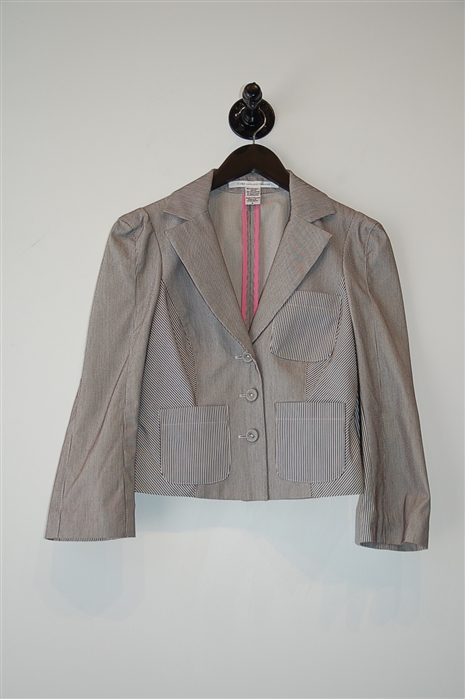 Black & White Diane von Furstenberg Blazer, size 2