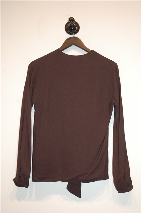 Dark Chocolate Helmut Lang Pullover, size S