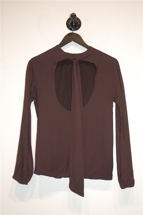 Dark Chocolate Helmut Lang Pullover, size S