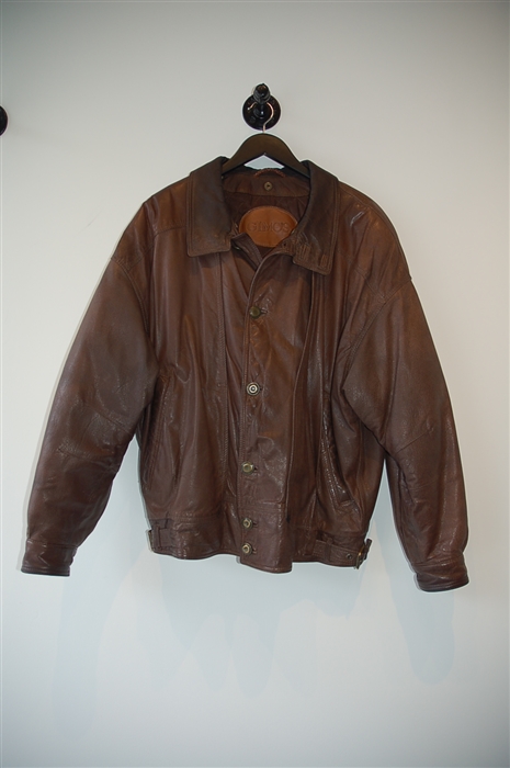 Dark Leather Gimo's Leather Jacket, size XL