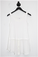 Soft White Marc Cain Tank Top, size M