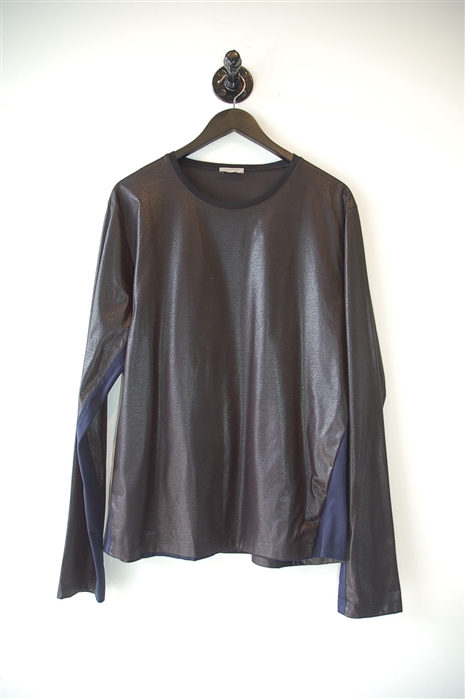 Black & Navy Balenciaga T-Shirt, size XL