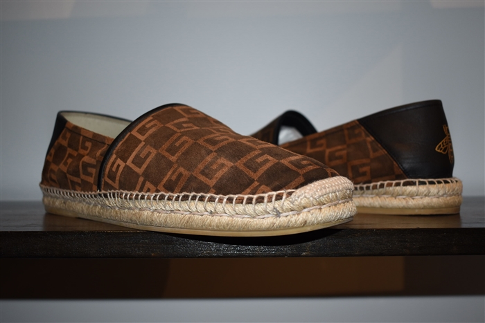 Monogram Gucci Espadrilles, size 14