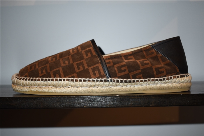 Monogram Gucci Espadrilles, size 14