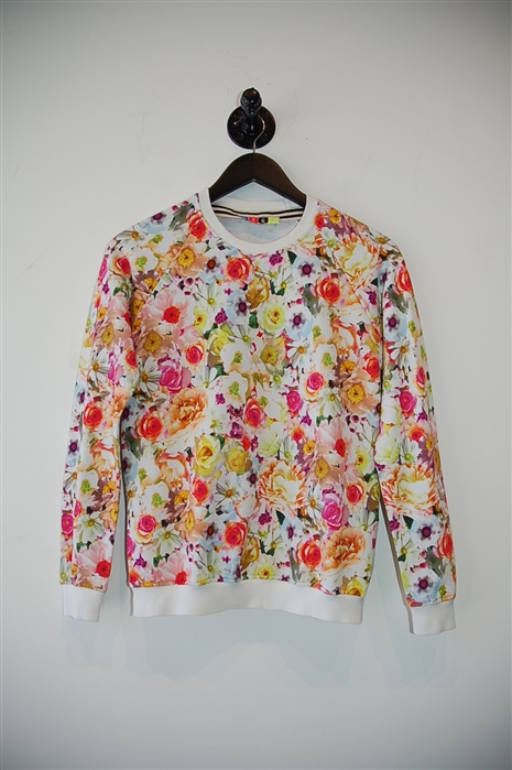 Floral MSGM Sweatshirt, size XS