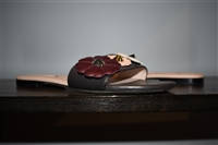 Dark Taupe Fendi Slides, size 8