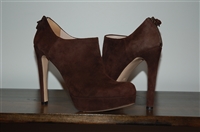 Espresso Miu Miu Booties, size 8