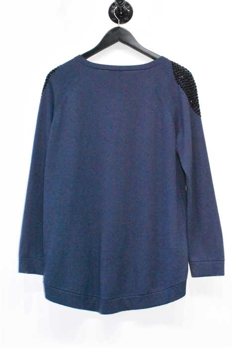 Navy Brunello Cucinelli Cashmere Sweater, size M