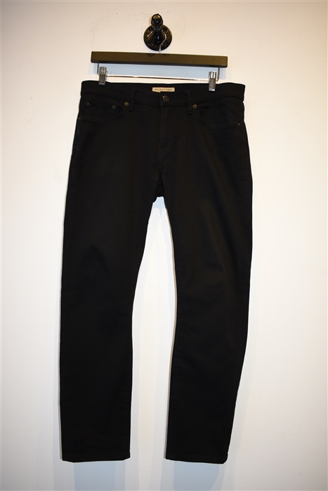 Basic Black Burberry Denim, size 32
