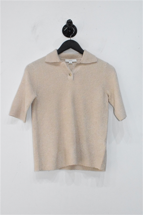 Soft Beige Vince Polo, size XS