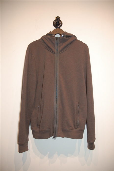 Dark Taupe All Saints Hoodie, size L