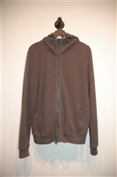 Dark Taupe All Saints Hoodie, size L