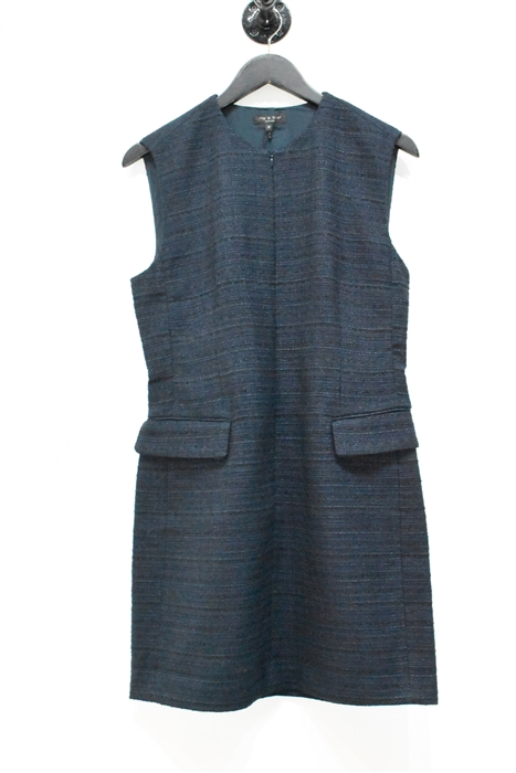 Navy Tweed Rag & Bone Sheath Dress, size 8