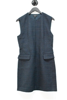 Navy Tweed Rag & Bone Sheath Dress, size 8