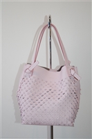 Pastel Pink Marc Cain Bucket Bag, size S