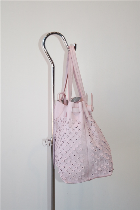 Pastel Pink Marc Cain Bucket Bag, size S