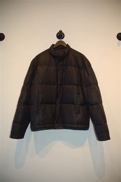 Basic Black Z Zegna Puffer Jacket, size XL