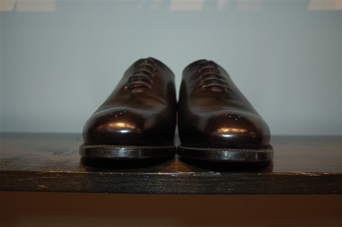 Black Leather Ralph Lauren Oxford, size 11