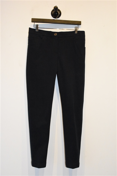 Navy Brunello Cucinelli Skinny Trousers, size 8