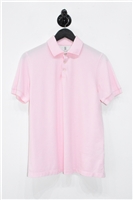 Pastel Pink Brunello Cucinelli Polo, size M