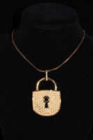 Gold Nina Ricci - Vintage Necklace, size O/S