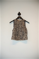 Black & Beige Alice + Olivia Shell, size S