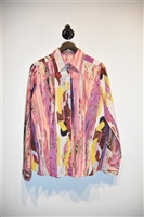 Print Etro Button Shirt, size 14