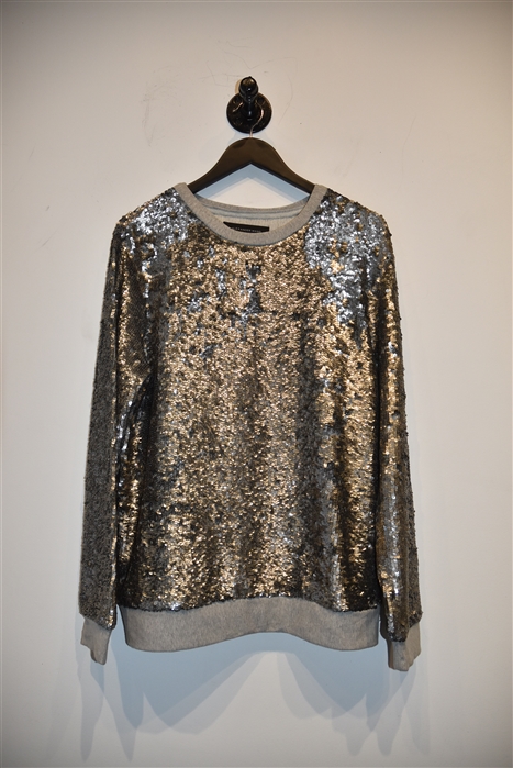 Silver Alexander Wang Sweatshirt, size M