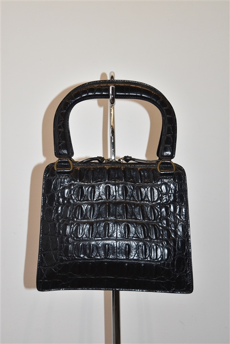 Black Leather Miu Miu Handbag, size S