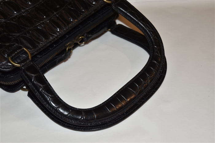 Black Leather Miu Miu Handbag, size S