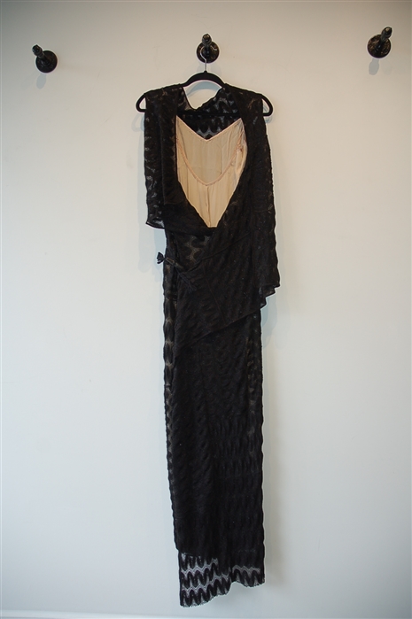 Basic Black Missoni Gown, size 6
