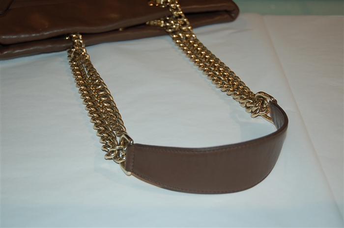 Chocolate Christian Louboutin Shoulder Bag, size S