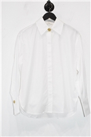 Bright White Vince Shirt, size XS
