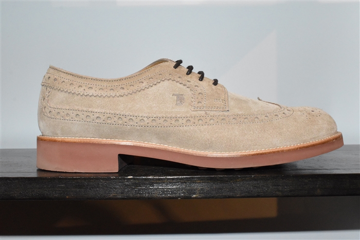 Sandy Beige Tod's Derby, size 8.5