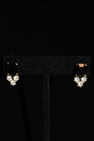 Gold Nina Ricci - Vintage Earrings, size O/S