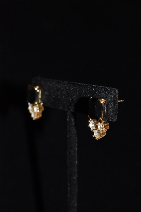 Gold Nina Ricci - Vintage Earrings, size O/S